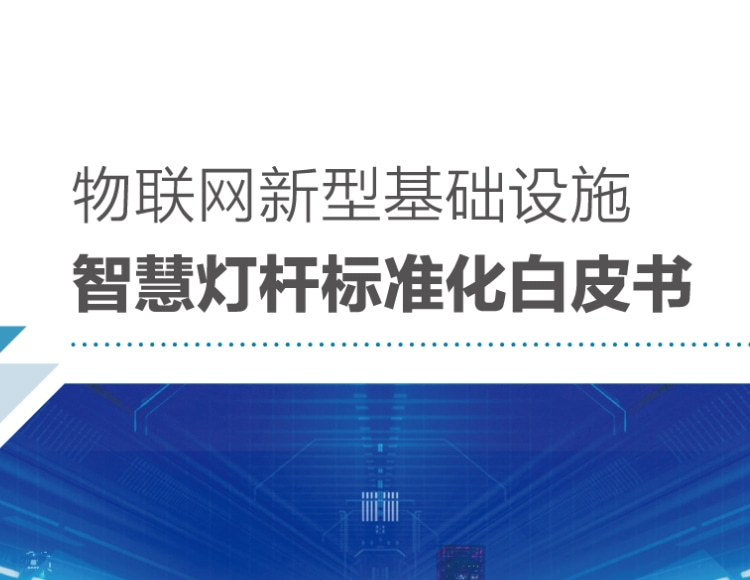 物聯(lián)網(wǎng)新型基礎(chǔ)設(shè)施智慧燈桿標(biāo)準(zhǔn)化皮白書文件_資料在線下載