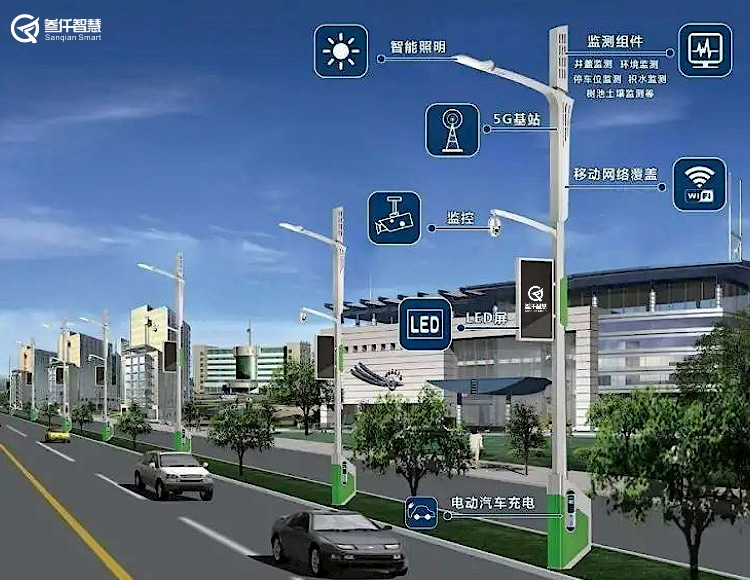基于智慧燈桿系統(tǒng)的智慧道路（公交）規(guī)劃建設(shè)整體解決方案