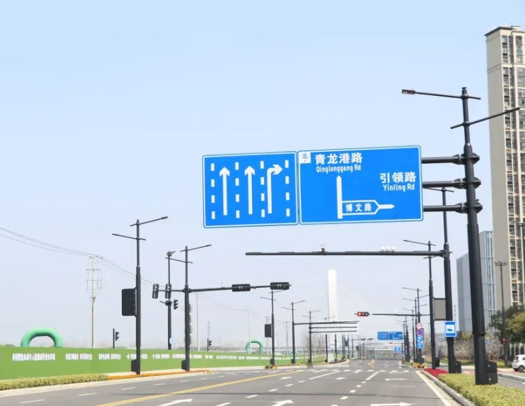 蘇州高鐵新城道路智慧燈桿燈桿項(xiàng)目應(yīng)用案例
