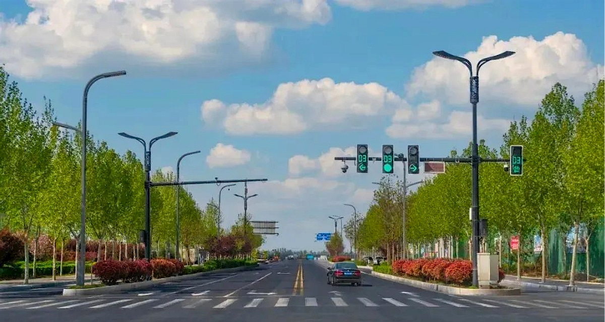 鶴壁市智慧路燈項目案例圖片