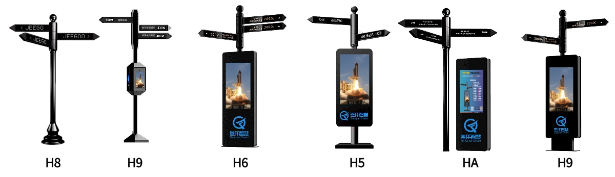 智能引流360°旋轉(zhuǎn)指示牌