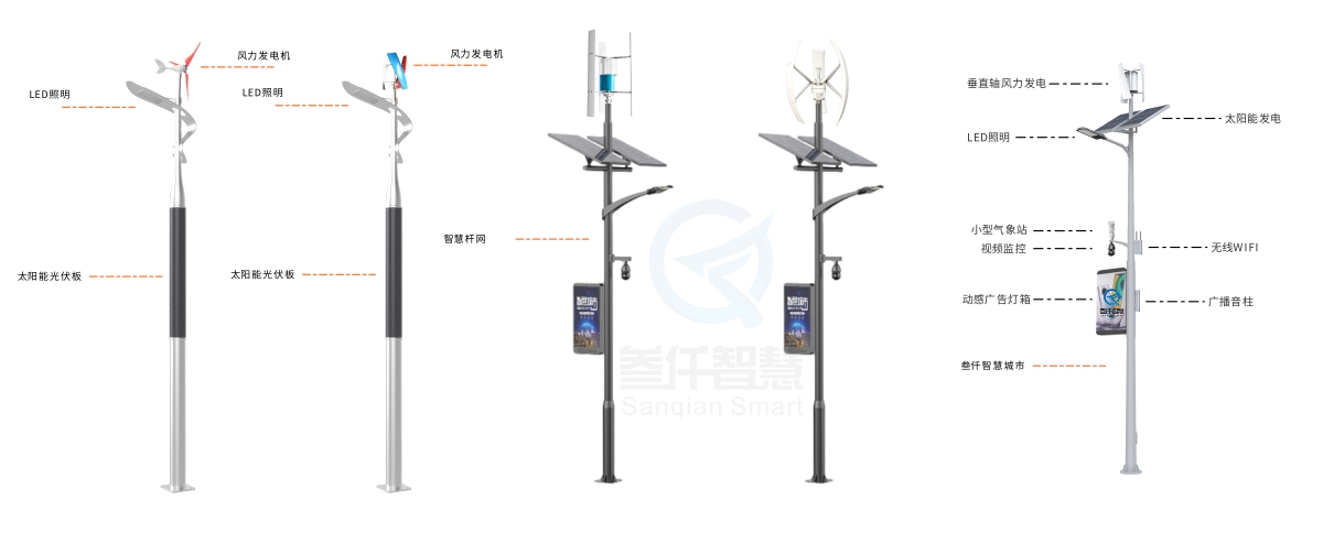 智慧太陽(yáng)能路燈